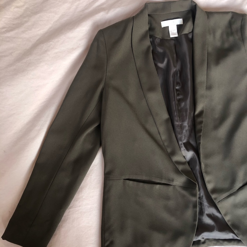 Olive Green H&M Women’s Blazer
